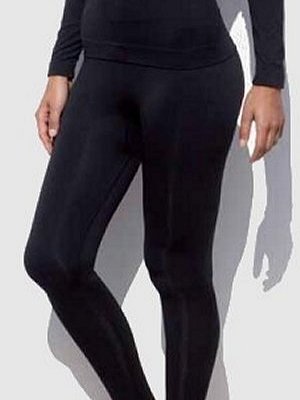 Sottopantalone struttura differenziata, colori bianco e nero.
